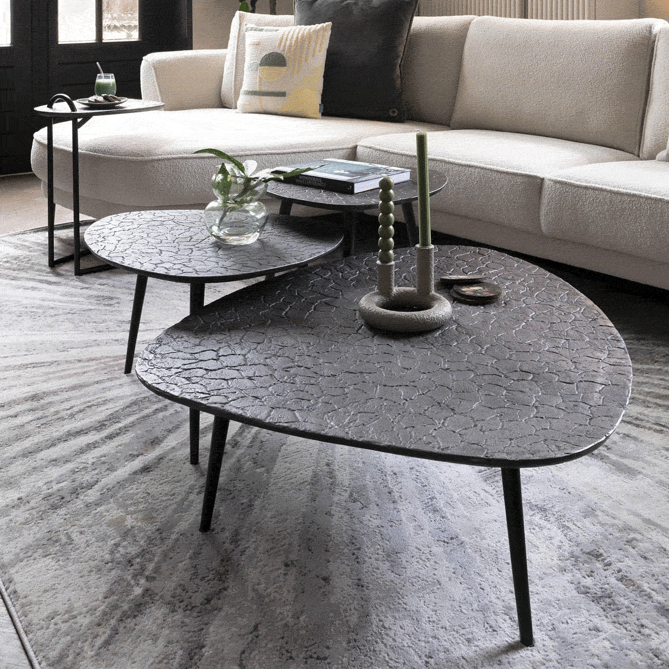 table basse HPL ou métal