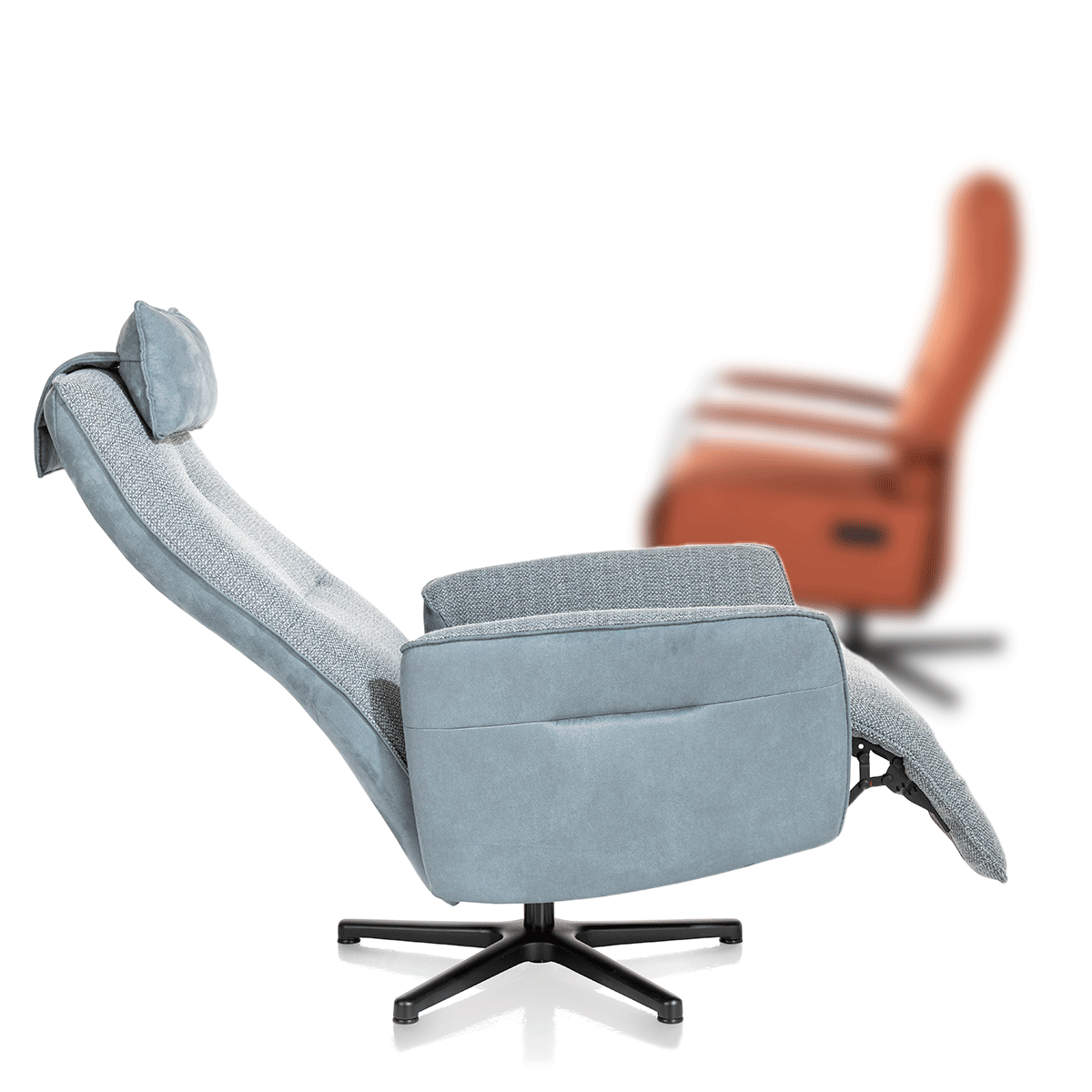 Fauteuil pivotant tissu