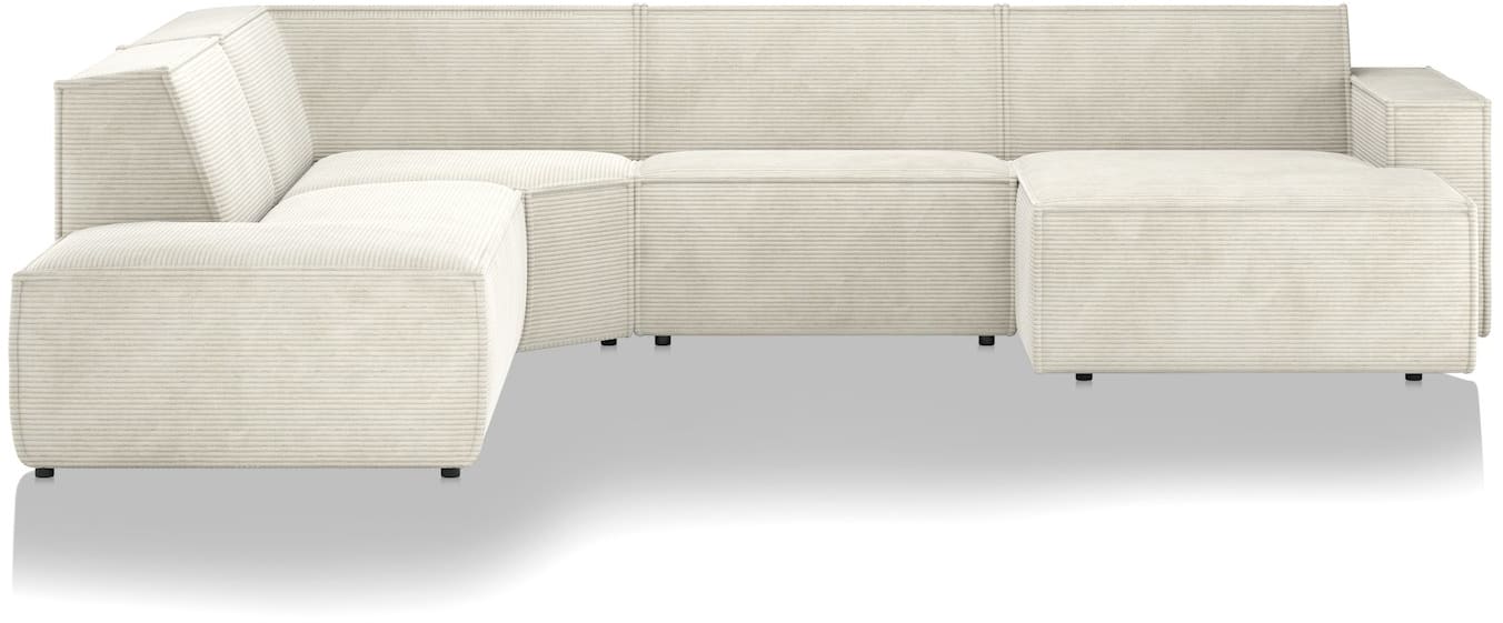 XOOON - Colmar - Banken - Ottomane klein links - hoek - 1,5 zits zonder armen - longchair klein rechts