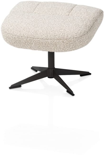 Henders & Hazel - Torino - fauteuil (incl. pouf) - graphite