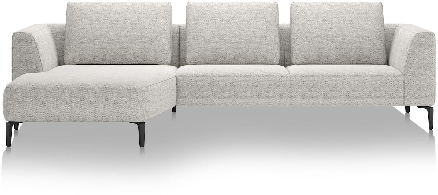 XOOON - Brampton - Banken - Longchair links - 2,5 zits arm rechts