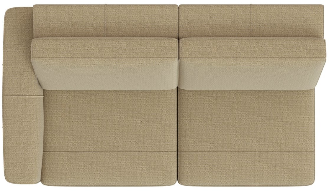 XOOON - Denver - Minimalistisch design - Banken - 2.5-zits arm links