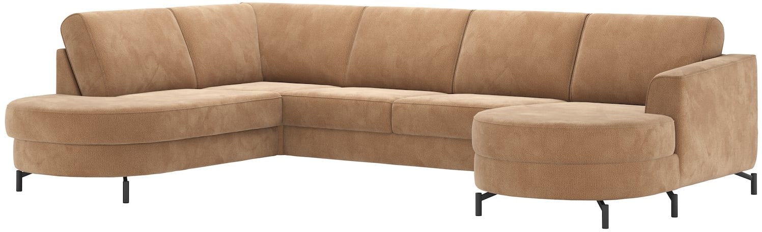 Henders and Hazel - Alcona - Banken - ottomane links - 3 zits zonder arm inclusief longchair rechts