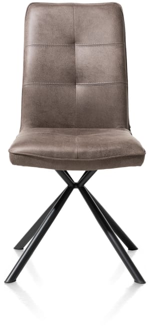 Henders & Hazel - Milva - Industriel - chaise - pieds noir