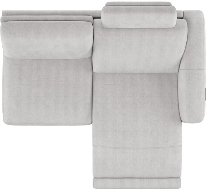 XOOON - Carini - Banken - 2.5-zits arm rechts - electrisch 1 motor + 1 hoofdsteun - bonellvering