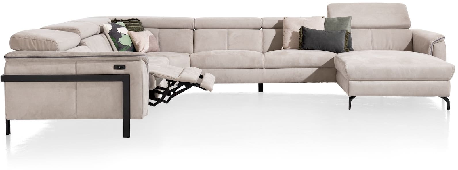 Henders & Hazel - Tycan - Moderne - Canapés - pouf grand - 80 x 60 cm