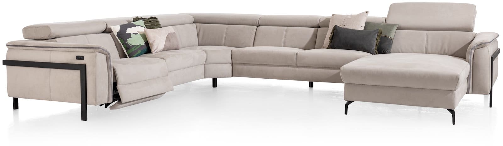 Henders & Hazel - Tycan - Moderne - Canapés - pouf grand - 80 x 60 cm