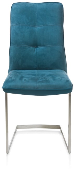 Henders & Hazel - Milva - Industriel - chaise - pied traineau inox carre