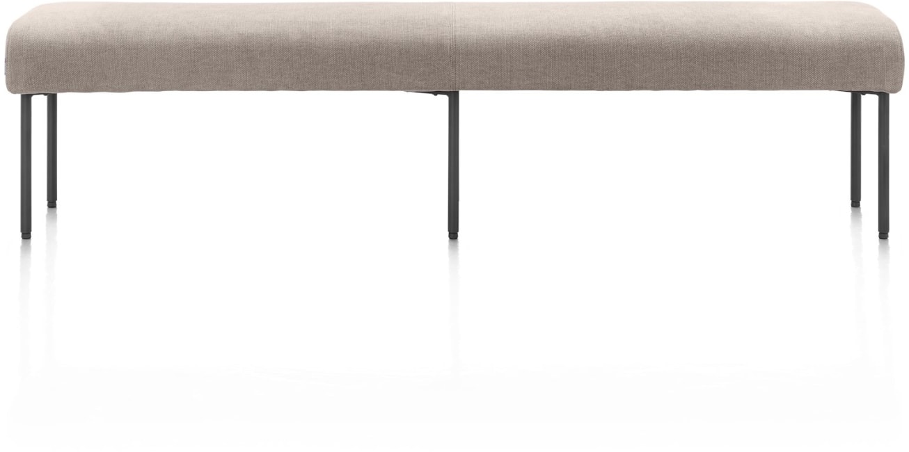 XOOON - Reverso - eetkamerbank 200 cm zonder rug + pocket - selected choices