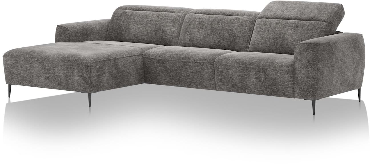 XOOON - Nazare - Banken - Longchair links - 3 zits arm rechts