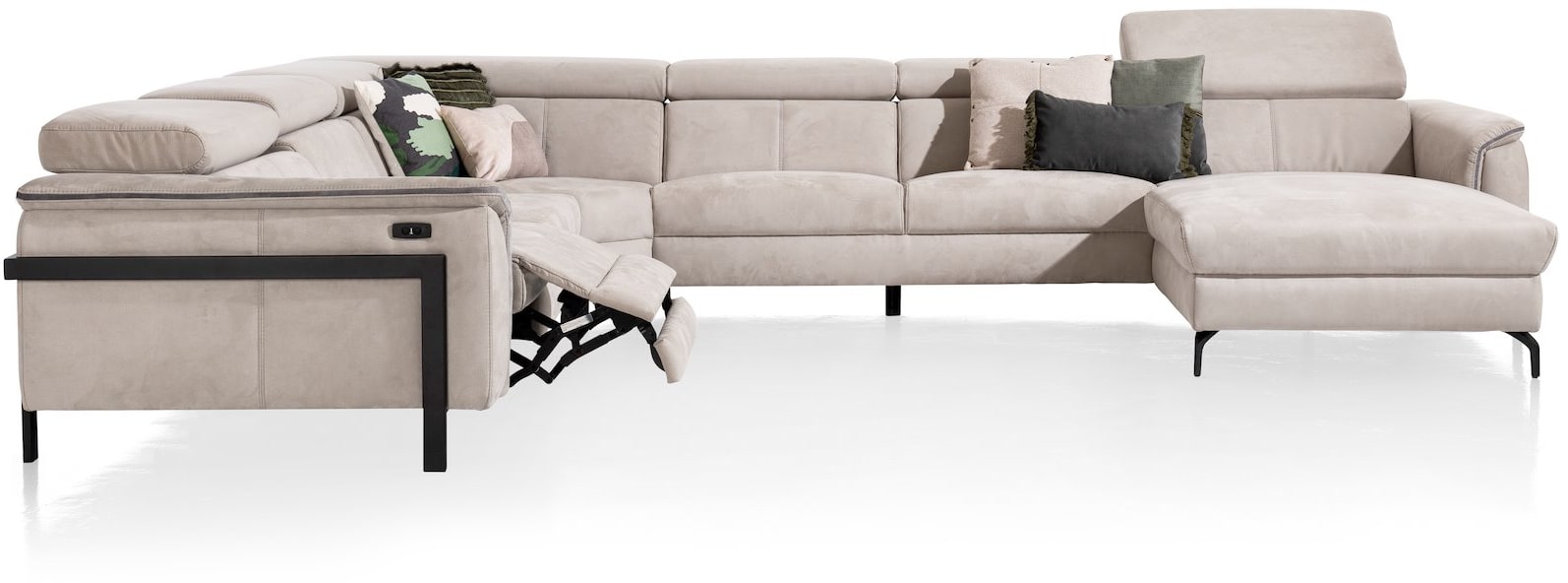 Henders & Hazel - Tycan - Moderne - Canapés - pouf grand - 80 x 60 cm