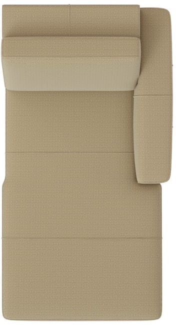 XOOON - Denver - Minimalistisch design - Banken - longchair rechts