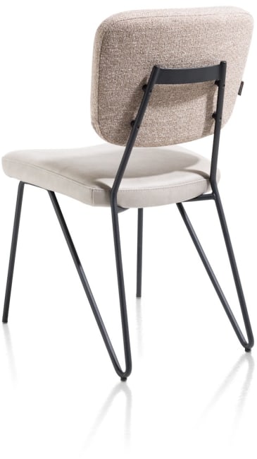 XOOON - June - design Scandinave - chaise sans accoudoirs + ressorts ensaches