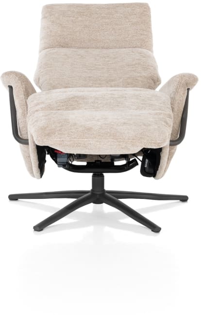 Henders & Hazel - Stelvio - fauteuil relax - électrique + batterie - pied graphite - appui-tête électrique