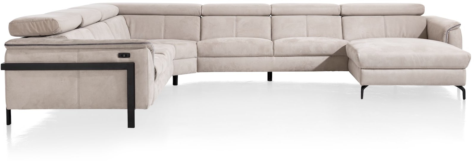 Henders & Hazel - Tycan - Moderne - Canapés - pouf grand - 80 x 60 cm