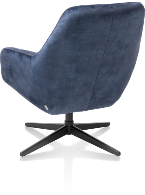 XOOON - Vernon - fauteuil met draaifunctie - lage rug