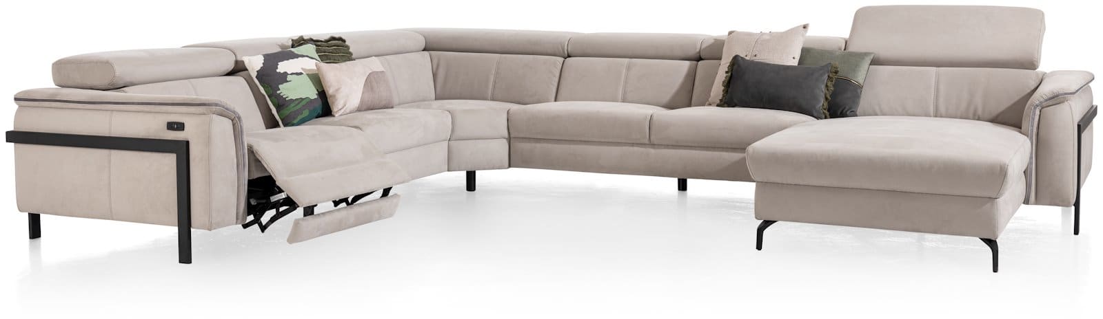 Henders & Hazel - Tycan - Moderne - Canapés - pouf grand - 80 x 60 cm
