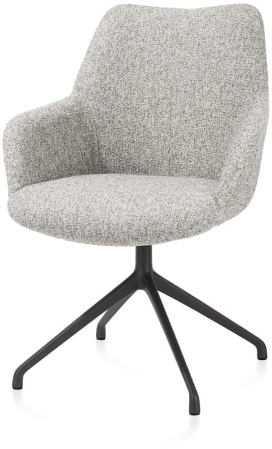 XOOON - Mats - armstoel - aluminium frame 4-poots - draaibaar - selected choices
