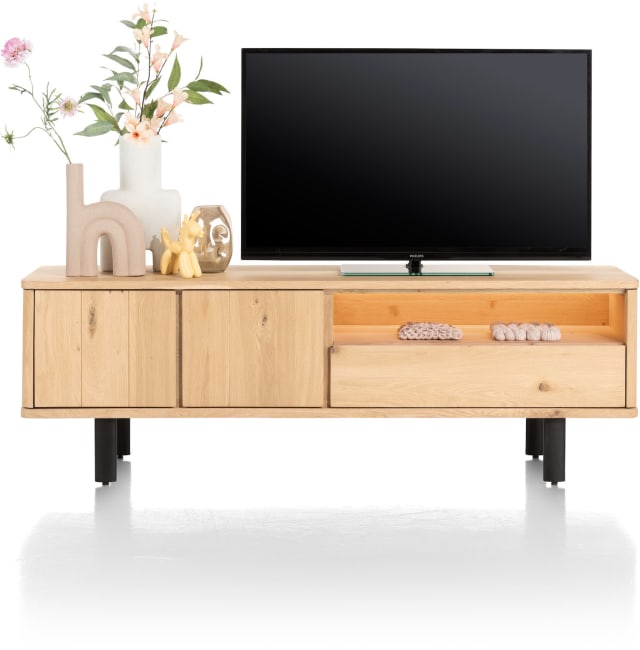 Henders and Hazel - Homestead - lowboard 180 cm - 2-deuren + 1-lade + 1-niche (+ LED)