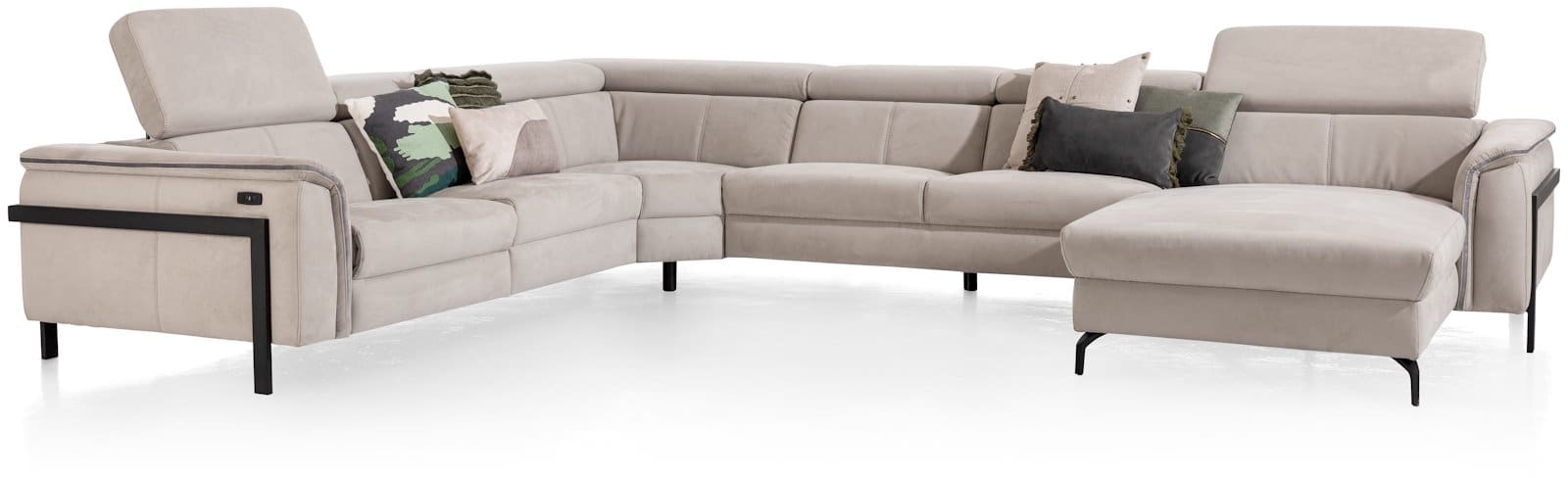 Henders & Hazel - Tycan - Moderne - Canapés - pouf grand - 80 x 60 cm