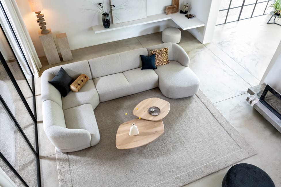 XOOON - Cervo - Banken - longchair gebogen - rechts