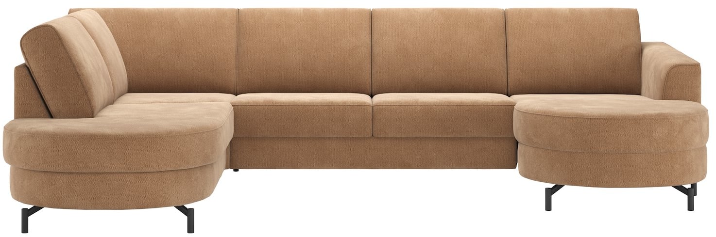 Henders and Hazel - Alcona - Banken - ottomane links - 3 zits zonder arm inclusief longchair rechts