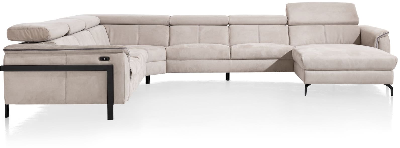 Henders & Hazel - Tycan - Moderne - Canapés - pouf grand - 80 x 60 cm