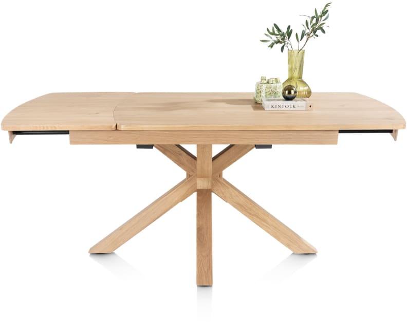 Henders and Hazel - Nyon - uitschuiftafel 140 (+ 50) x 100 cm - Natural sand