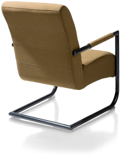 Henders and Hazel - Angelica - Industrieel - bijzetfauteuil + zwart frame (ROB)