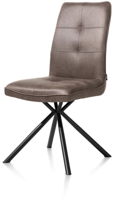 Henders & Hazel - Milva - Industriel - chaise - pieds noir