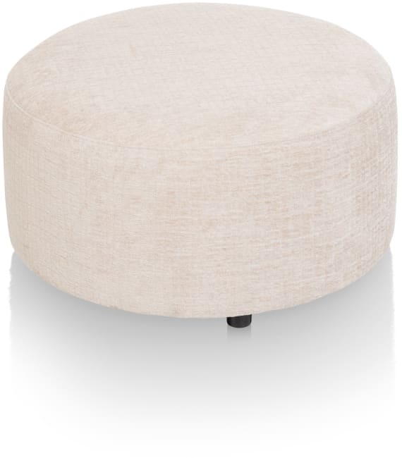 XOOON - Zach - Banken - poef rond 80 cm - hoogte 40 cm