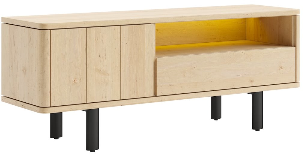 Henders and Hazel - Homestead - lowboard 150 cm - 1-deur + 1-lade + 1-niche (+ LED)
