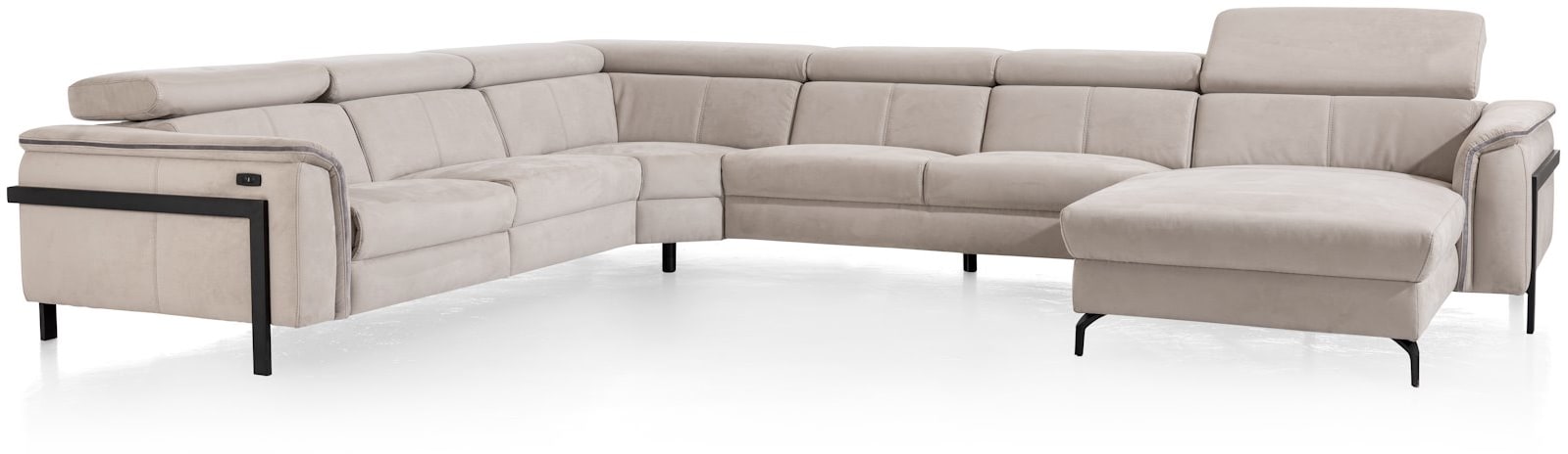 Henders & Hazel - Tycan - Moderne - Canapés - pouf grand - 80 x 60 cm