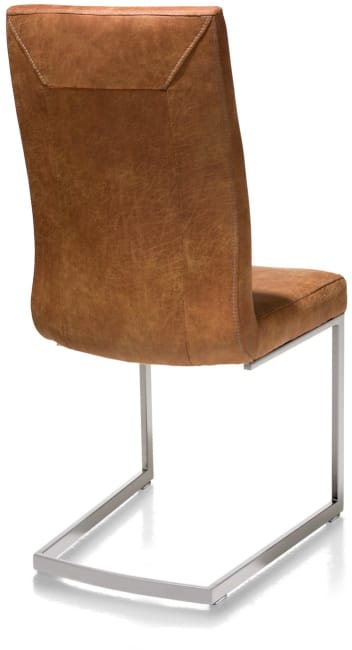 Henders & Hazel - Malene - Moderne - chaise - pied traineau inox carre