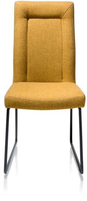 Henders & Hazel - Malene - Moderne - chaise - cadre tube noir - poignee rond