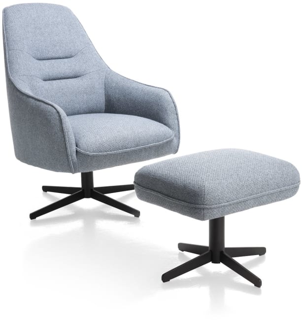 XOOON - Oviedo - Scandinavisch design - fauteuil hoge rug