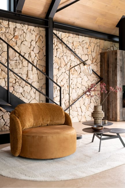 Henders and Hazel - Murcial - loveseat - diameter 100 cm