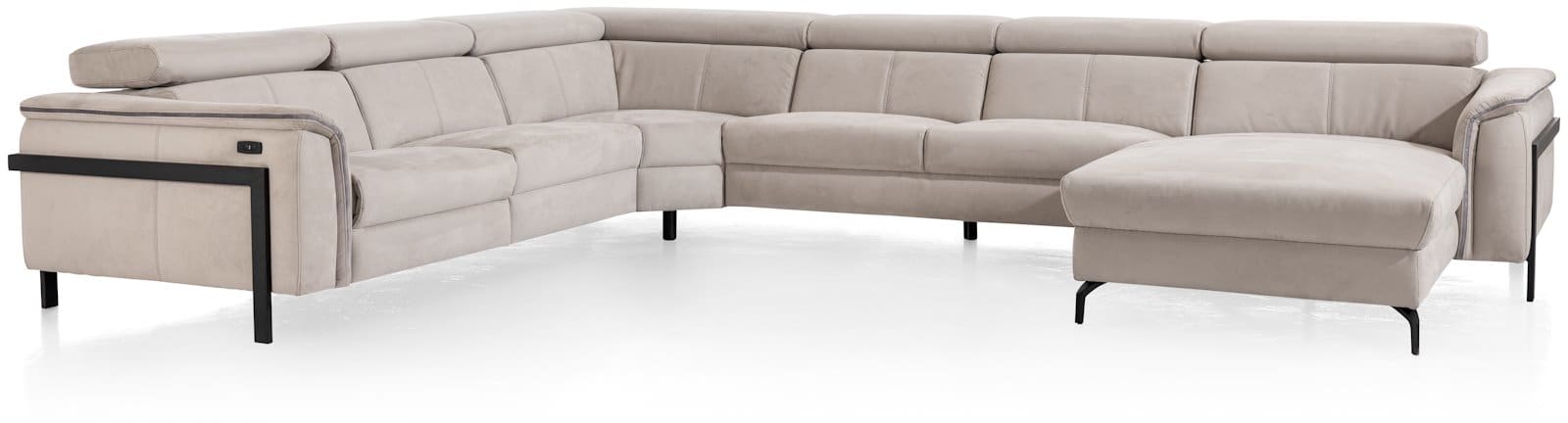 Henders & Hazel - Tycan - Moderne - Canapés - pouf grand - 80 x 60 cm