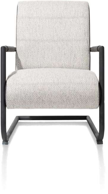 Henders and Hazel - Angelica - Industrieel - bijzetfauteuil + zwart frame (ROB)