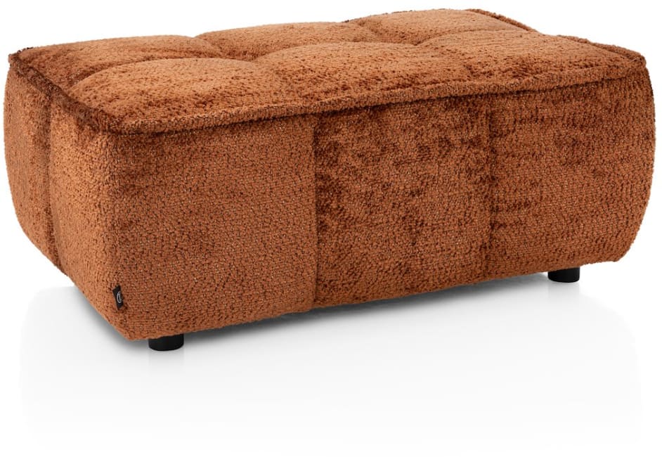 Henders and Hazel - Amalfi - Salons - Poef/hocker 100 x 74 cm. - incl. pocketvering