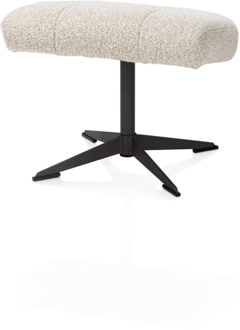 Henders & Hazel - Torino - fauteuil (incl. pouf) - graphite