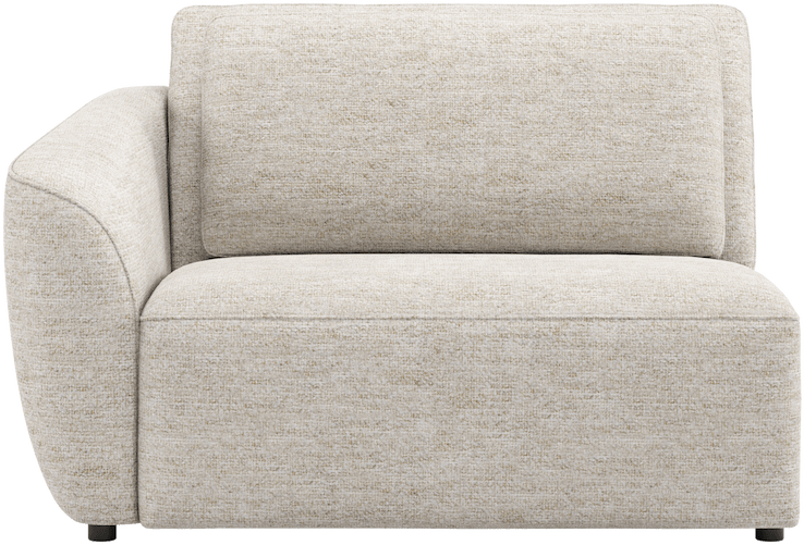 Henders & Hazel - Basento - Canapés - 1.5-places XL - accoudoir gauche