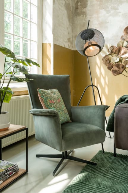 Henders & Hazel - Carola - Moderne - fauteuil - dos haut