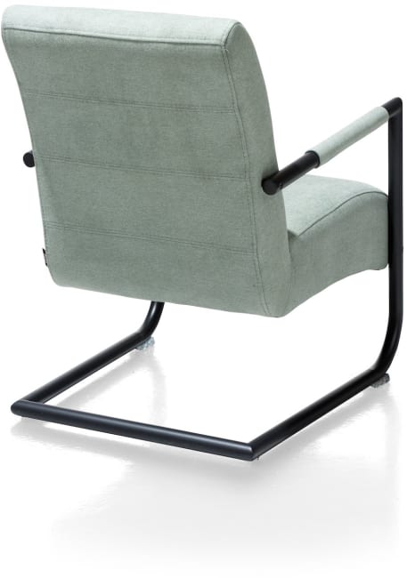 Henders and Hazel - Angelica - Industrieel - bijzetfauteuil + zwart frame (ROB)