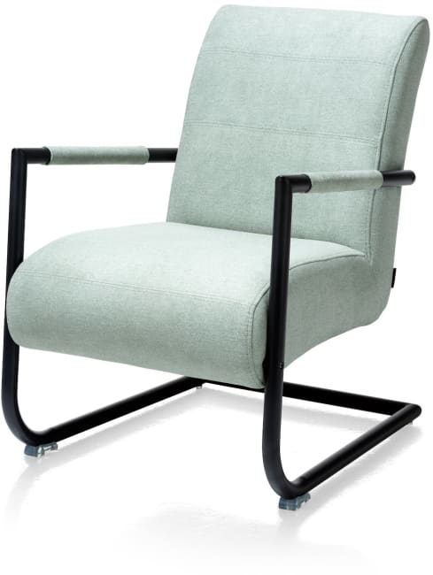 Henders and Hazel - Angelica - Industrieel - bijzetfauteuil + zwart frame (ROB)
