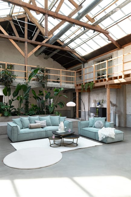 Henders & Hazel - Bayonne - Sofas - Hocker 109 x 65 cm