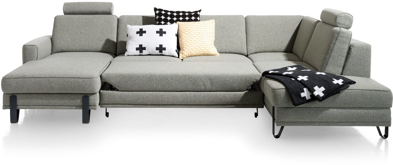 XOOON - Denver - Minimalistisch design - Banken - 2.5-zits zonder armen