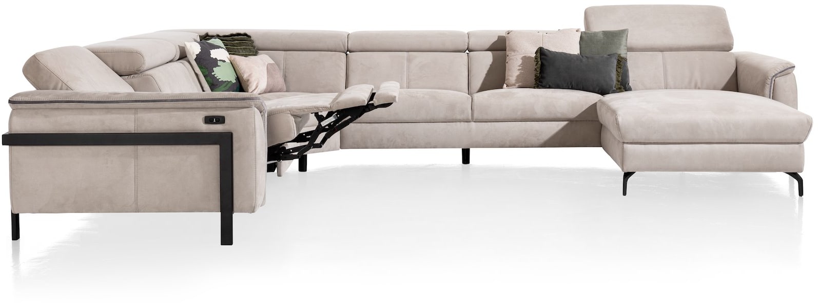 Henders & Hazel - Tycan - Moderne - Canapés - pouf grand - 80 x 60 cm