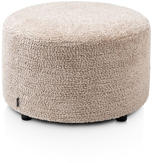 XOOON - Zach - Banken - poef rond 65 cm - hoogte 40 cm