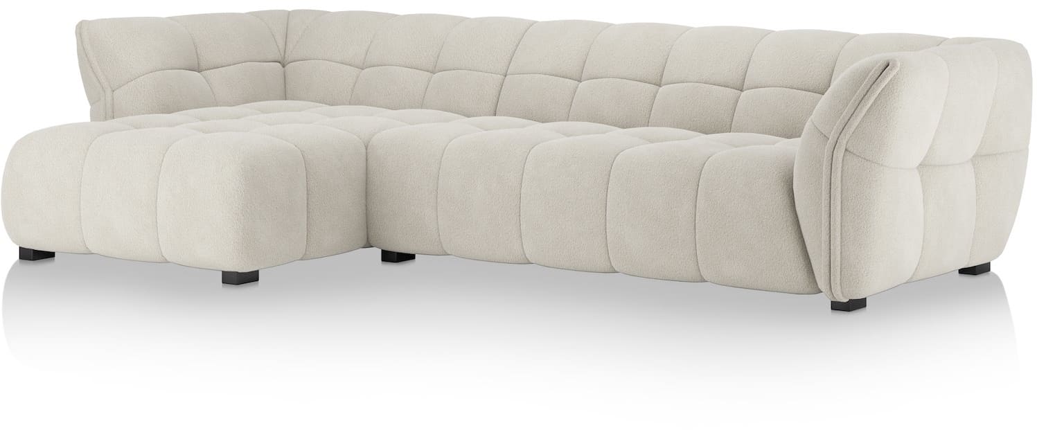 XOOON - Bellagio - Banken - Longchair links - 2,5 zits arm rechts